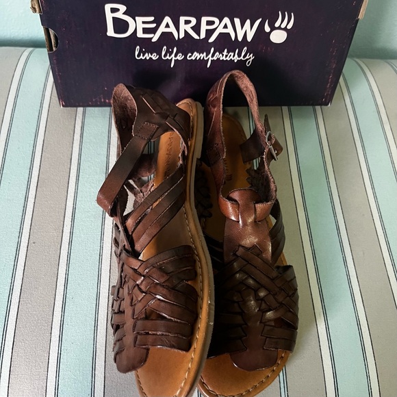 BearPaw: Bohemian Sandal in Dark Brown… NWT - Picture 3 of 6